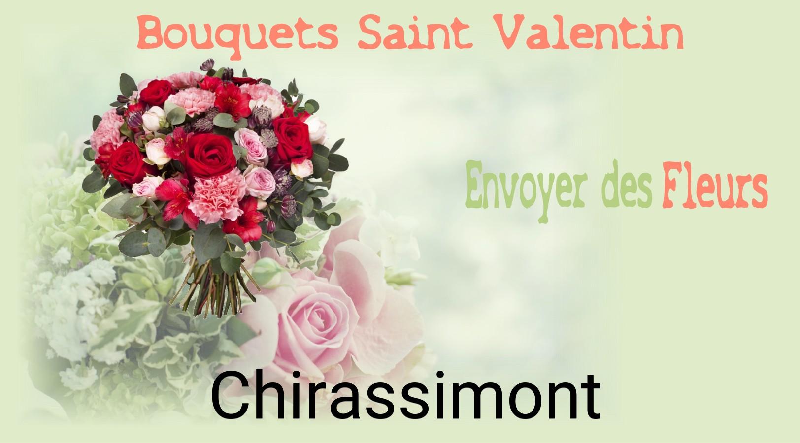 Roses de Saint-Valentin livrées à Chirassimont
